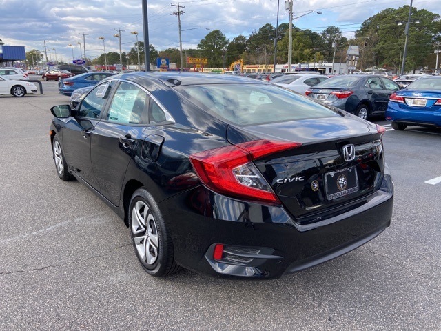 Pre-Owned 2016 Honda Civic LX 4D Sedan in #HZ34856 | Checkered Flag