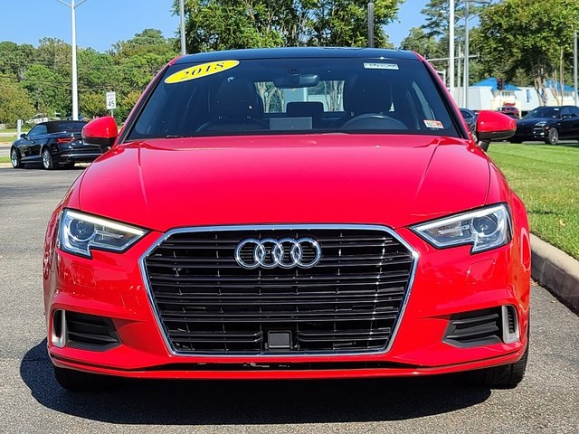 Pre-Owned 2018 Audi A3 2.0T Premium FrontTrak 4D Sedan